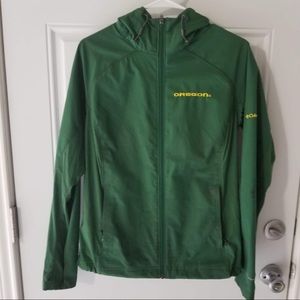 Oregon Ducks Columbia rain coat